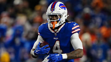 Buffalo Bills running back James Cook.