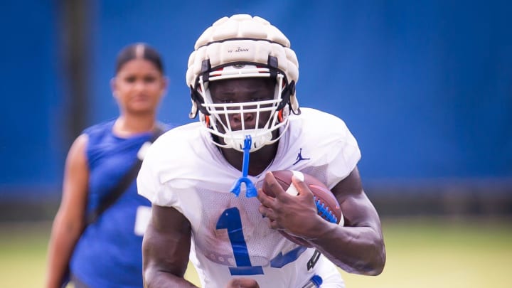 Florida Gators running back Jadan Baugh is a big back who offers the offense a different look.