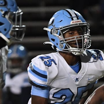  Kentavion Anderson (25) is Clemson's highest rated defensive recruit, so far, in the Class of 2026.