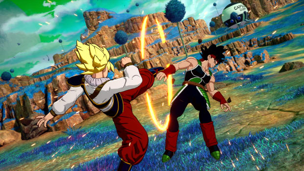 Dragon Ball: Sparking! Zero screenshot of two characters fighting