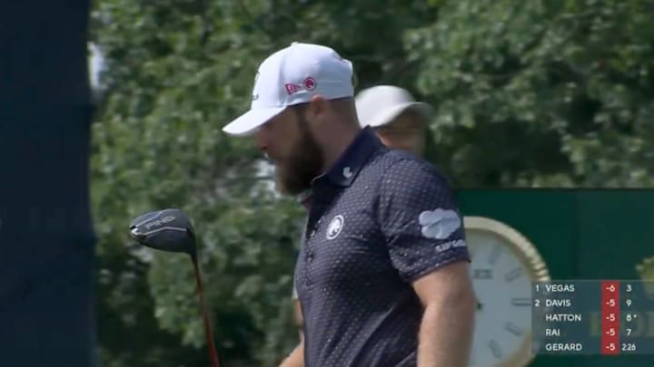 Hatton wanted this one back. Hatton wanted this one back.