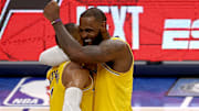 LeBron James es la máxima figura de Los Angeles Lakers