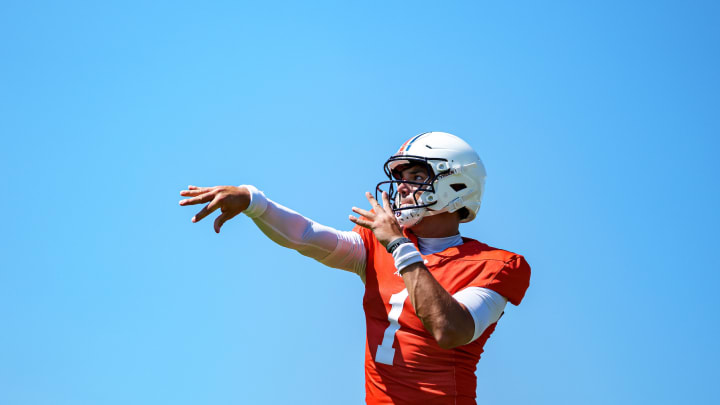 Auburn Tigers starting quarterback Payton Thorne