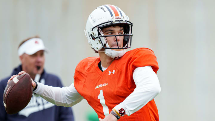 Auburn Tigers quarterback Payton Thorne will shoulder a heavy load in 2024.