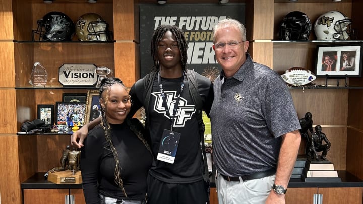 St. Augustine 2025 4-star wide receiver Carl Jenkins Jr. committed to UCF on Saturday afternoon