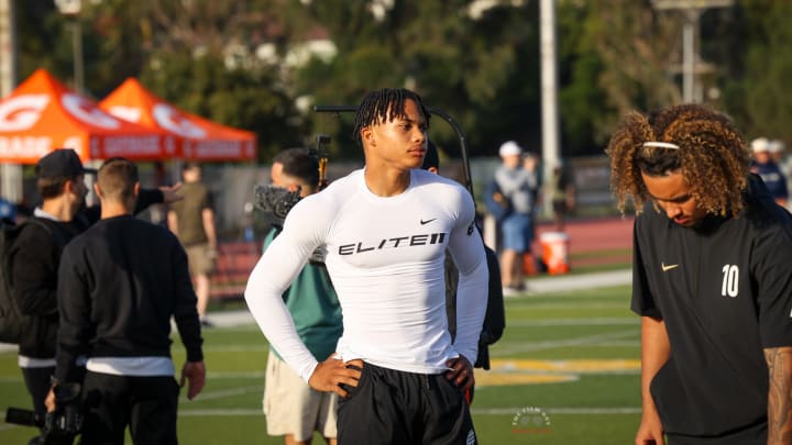 Husan Longstreet at Elite 11 Finals