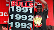 Michael Jordan y los Chicago Bulls consiguieron su tricampeonato en 1991, 1992 y 1993