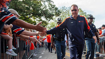 Auburn Tigers head coach Hugh Freeze