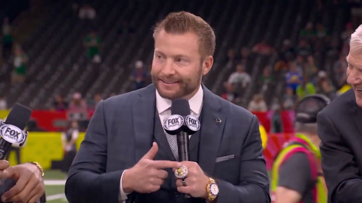 McVay won Super Bowl LVI with the Rams.