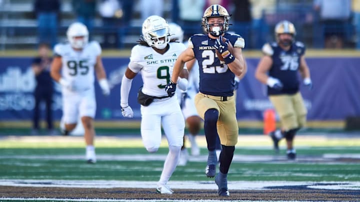 Montana State running back Adam Jones Montana State running back Adam Jones