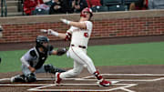 Oklahoma outfielder Sam Christiansen