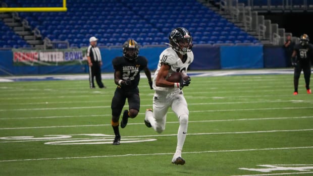 Cibolo-Steele wide receiver Jalen Cooper. 