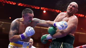 Usyk is the world’s first undisputed heavyweight champion since Lennox Lewis.