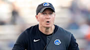 Boise State Broncos head coach Spencer Danielson