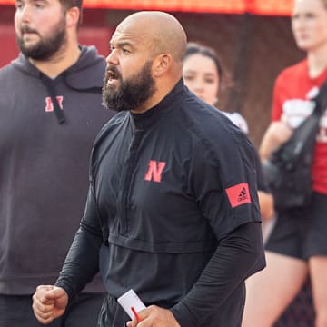 Donovan Raiola is entering his fourth season as Nebraska's offensive line coach.