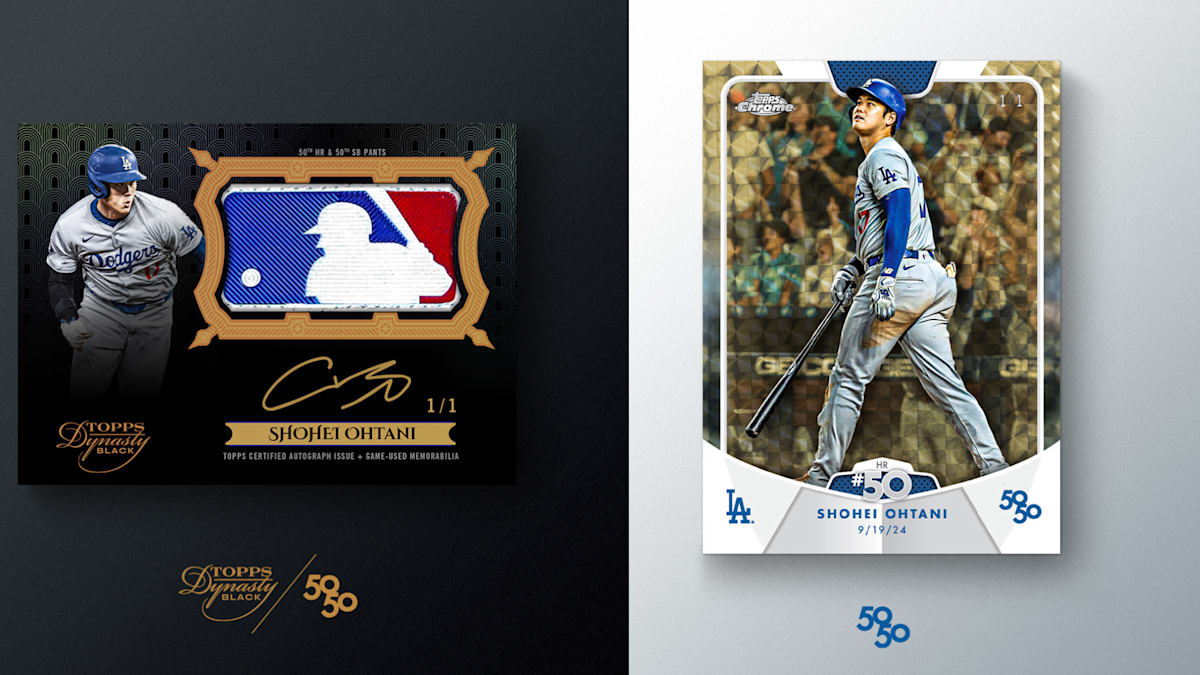 2024 Topps 50/50 Shohei Ohtani 太り 大谷翔平1Box