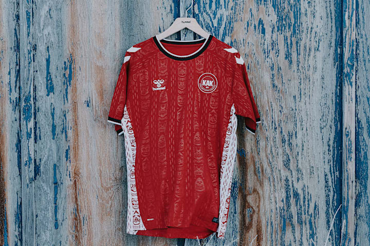 Greenland football shirt by hummel