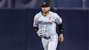 Mesa Jr. venía bateando para .300 en Triple A con los Marlins 