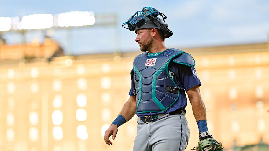 Mariners catcher Cal Raleigh