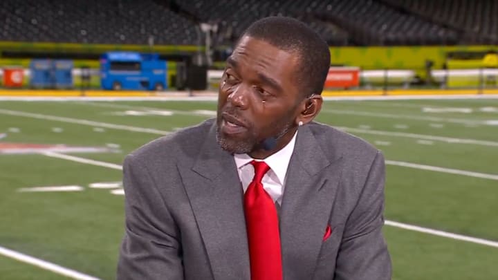 Moss returned to ESPN's Sunday NFL Countdown ahead of Super Bowl LIX. Moss returned to ESPN's Sunday NFL Countdown ahead of Super Bowl LIX.