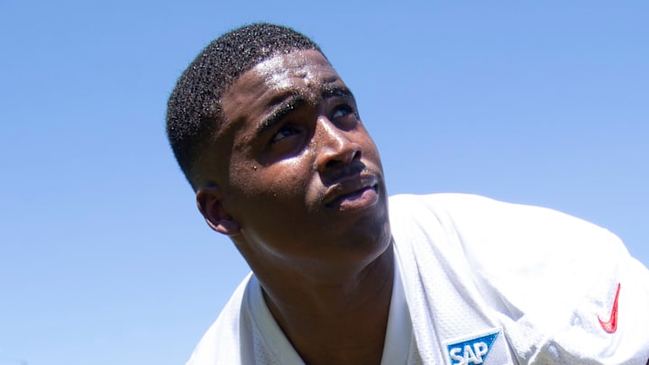 Washington Commanders defensive end Drake Jackson