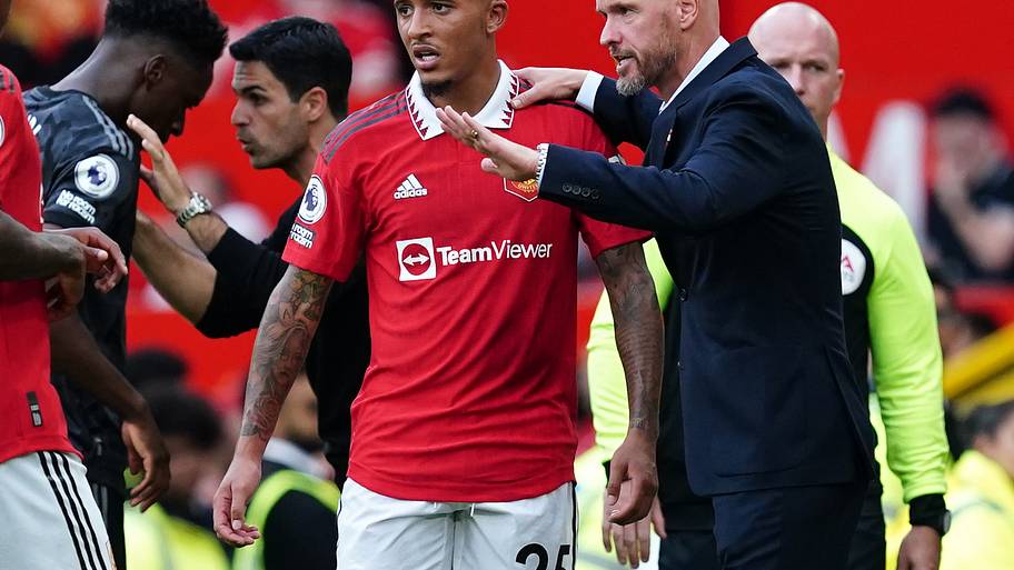 Jadon Sancho, Erik ten Hag