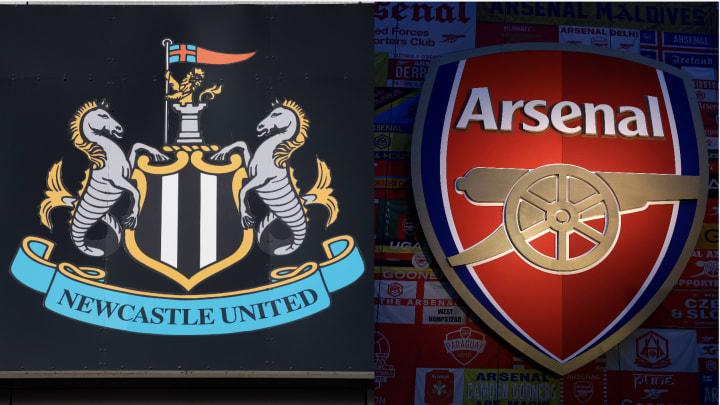 Newcastle take on Arsenal at St James' Park