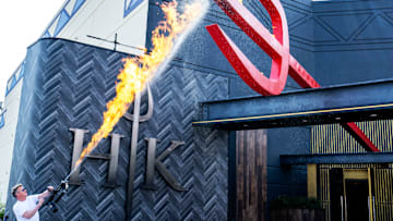 HELL’S KITCHEN: Gordon Ramsay in the Season 23 Premiere of HELL’S KITCHEN: HEAD CHEFS ONLY Airing Thursday Sept. 26 (8:00-9:02 PM ET/PT) on FOX. CR/ Jeff Neira / FOX. ©2024 FOX Media LLC.