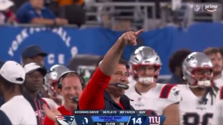 Mike Vrabel was pumped up for Jeremiah Webb.