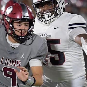 Prattville and quarterback Gavin Rigdon (9) look to move to 4-0 on Friday night when the Lions host winless Tuscaloosa County.