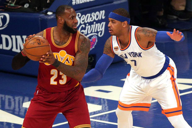 Carmelo Anthony, LeBron James