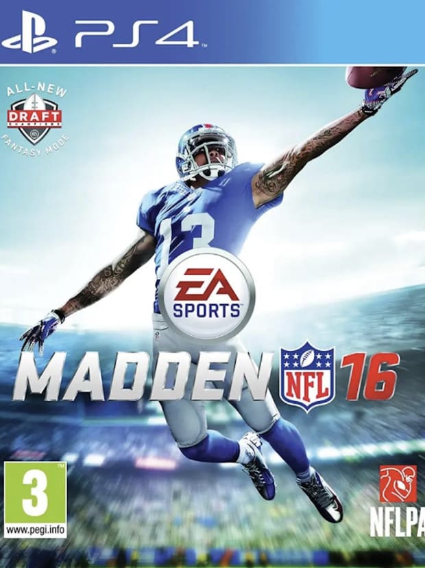 Madden 16's cover