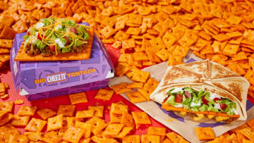 Taco Bell Cheez-It Crunchwrap Supreme and Tostada - credit: Taco Bell