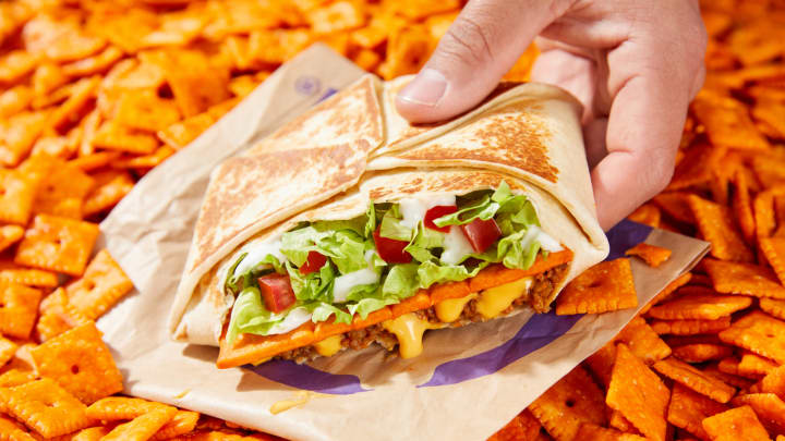 Taco Bell Cheez-It Crunchwrap Supreme - credit: Taco Bell