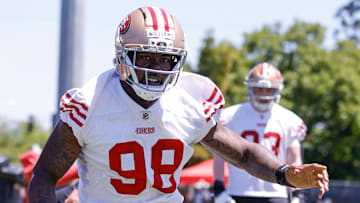 San Francisco 49ers defensive end Mykel Williams