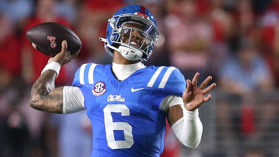 Ole Miss quarterback Trinidad Chambliss