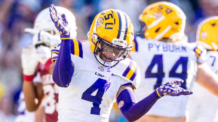 LSU Tigers cornerback Mansoor Delane