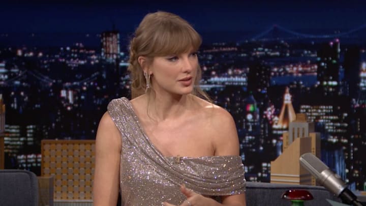 Taylor Swift addressed rumors of a Super Bowl halftime show performance on Tuesday.