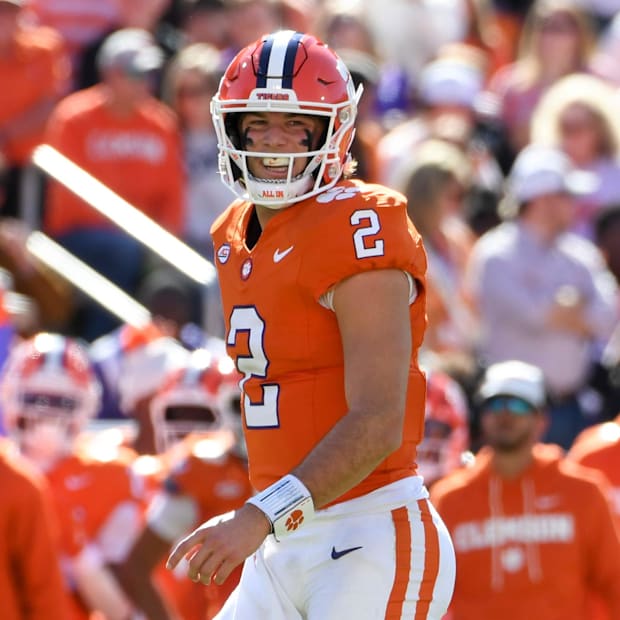 Clemson Tigers quarterback Cade Klubnik