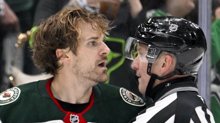 Minnesota Wild left wing Marcus Foligno is among those who deserve some blame for the team's Game 3 loss to Dallas. (Mandatory Credit: Jerome Miron-Imagn Images)