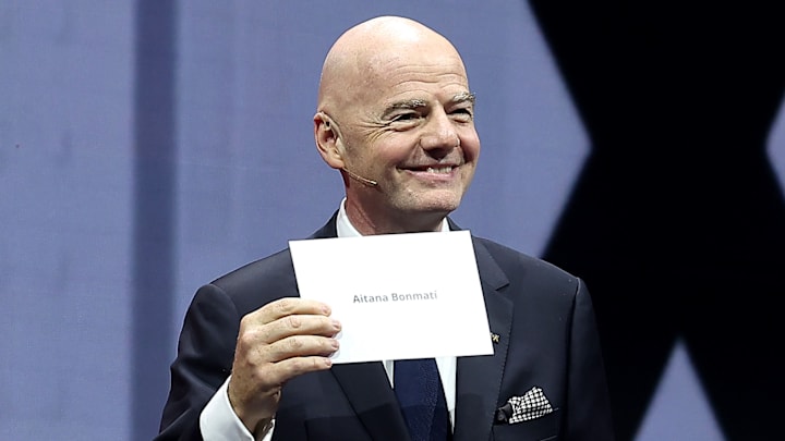 G. Infantino, président de la FIFA G. Infantino, président de la FIFA