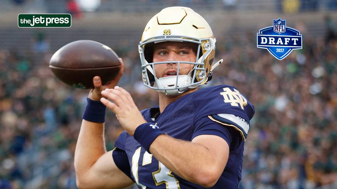 Notre Dame quarterback CJ Carr Notre Dame quarterback CJ Carr