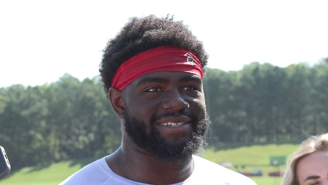 Edge rusher Cameron Sample took a detour to the San Francisco 49ers before coming to the Atlanta Falcons.