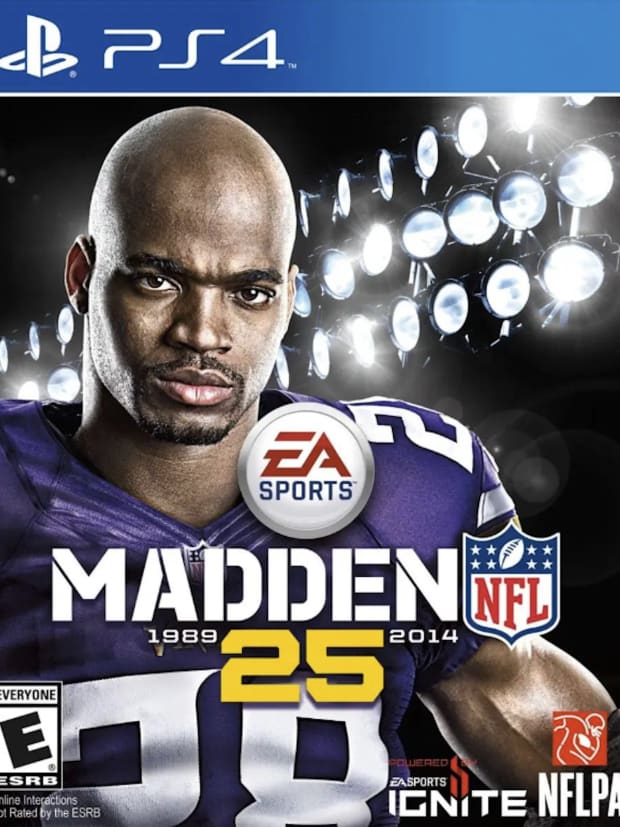 Madden 14's cover