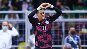 Rogelio Funes Mori convirtió su primer gol con la selección mexicana en el Octagonal Final de la CONCACAF.