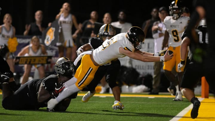 Neville quarterback Parker Robinson helped the Tigers defeat No. 1 Calvary Baptist on Sept. 13, 2024.