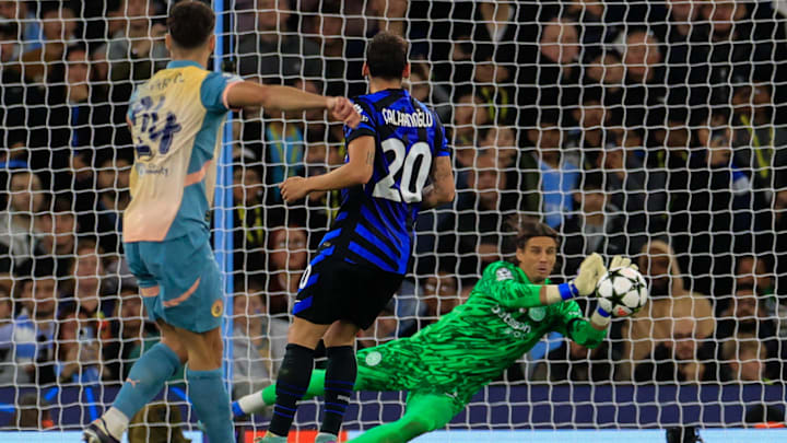 Inter Milan kept a clean sheet in Manchester City's backyard.