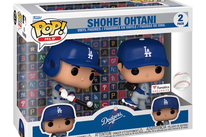 Shohei Ohtani Los Angeles Dodgers Funko Fanatics Exclusive Two-Pack POP! Vinyl Figure Set
