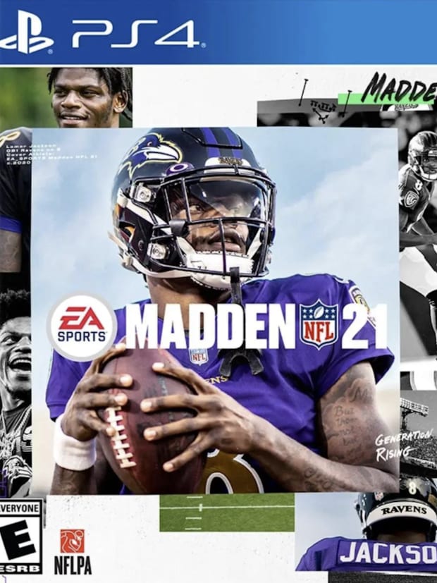 Madden 21's cover art