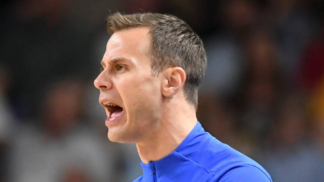 Duke Blue Devils head coach Jon Scheyer yells down court Saturday, March 21, 2026, during the NCAA Men’s Basketball Tournament second round game against the TCU Horned Frogs at Bon Secours Wellness Arena in Greenville, South Carolina. Duke Blue Devils head coach Jon Scheyer yells down court Saturday, March 21, 2026, during the NCAA Men’s Basketball Tournament second round game against the TCU Horned Frogs at Bon Secours Wellness Arena in Greenville, South Carolina.
